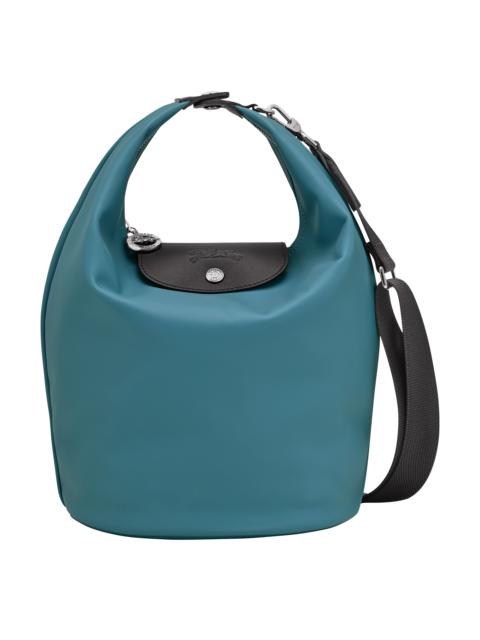 Le Pliage Xtra Crossbody bag Lagoon - Leather
