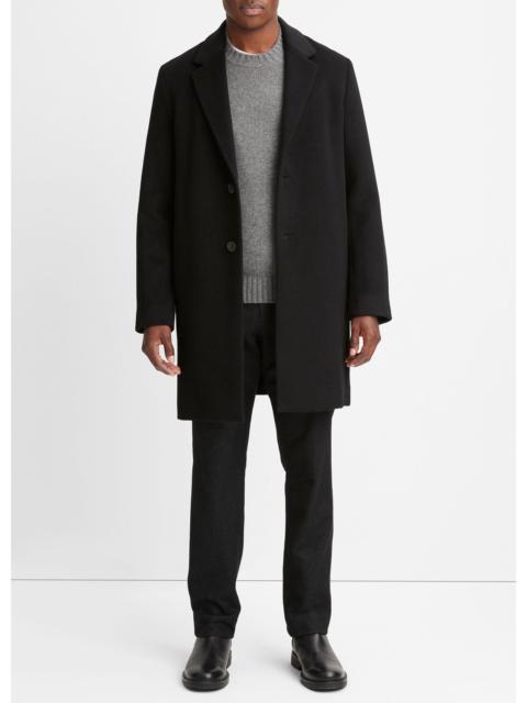 Classic Italian Wool-Blend Coat