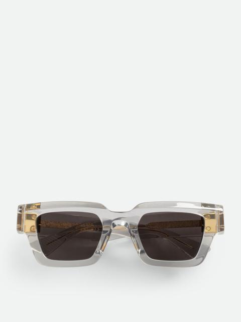 Hinge Acetate Square Sunglasses