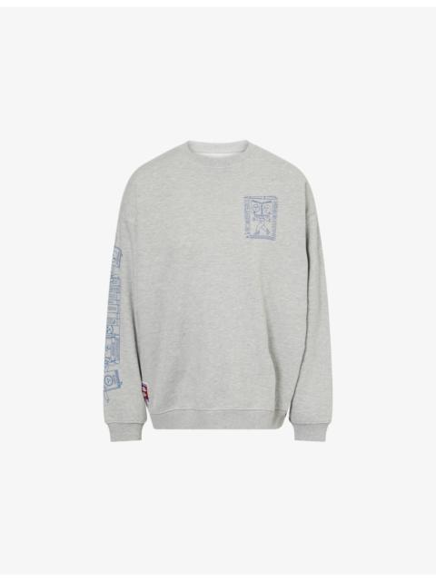 The Reader Graphic Cotton-Jersey Sweatshirt