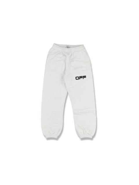OFF-WHITE Airport Shorten Sweatpants White