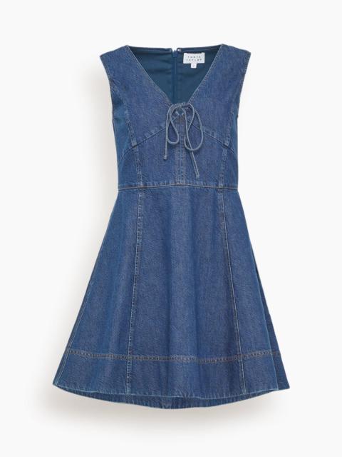 Nova Dress in Classic Indigo Blue