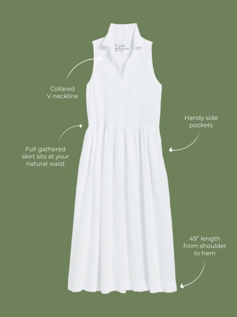 Sleeveless Popover Dress