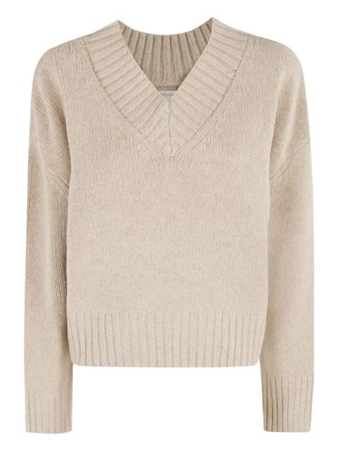 V-neck sweater