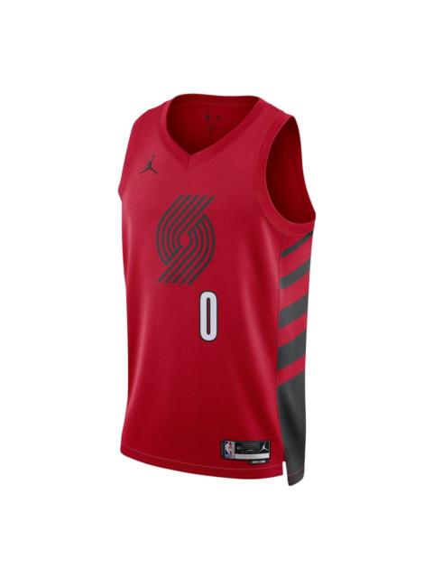 Air Jordan x NBA Portland Trail Blazers Statement Edition Swingman Jersey 'Damian Liliard 0' DO9541-