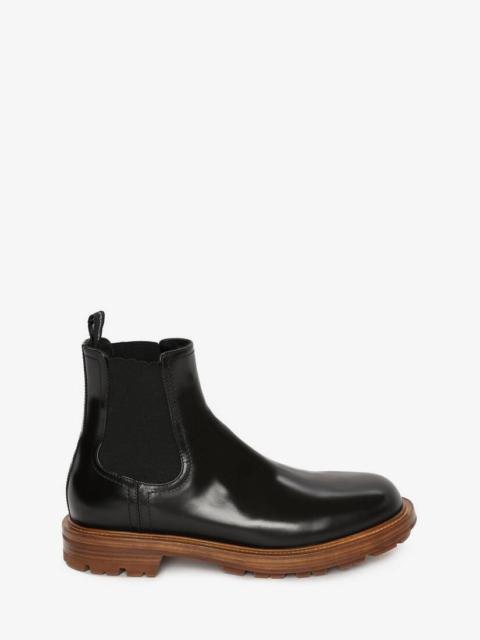 Worker Chelsea Boot in Black