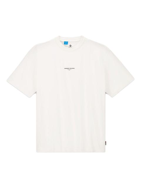 Converse x Ader Error Shapes T-Shirt 'Cloud Dancer' 10025817-A01