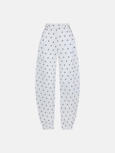 ''REY'' BLACK AND WHITE LONG PANTS