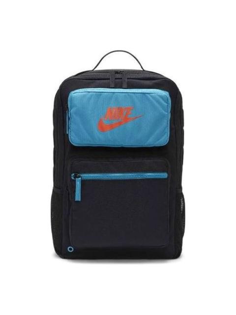 Nike Future Pro Backpack 'Black Aqua Blue' BA6170-011