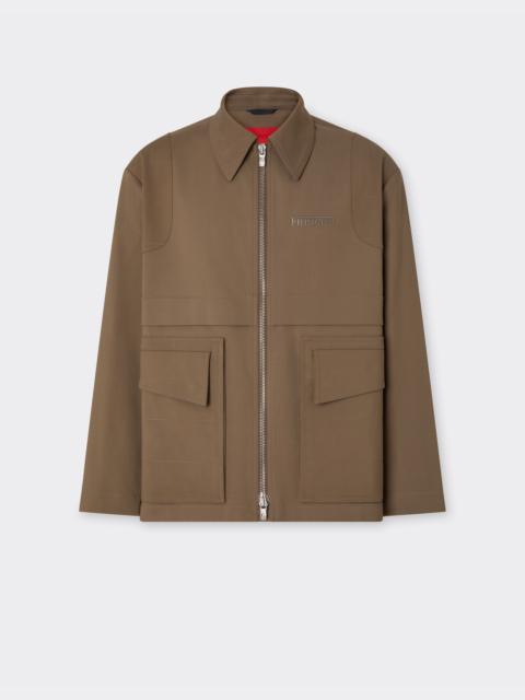 Technical cotton caban