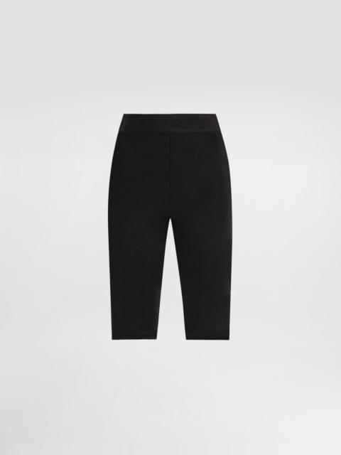 Jersey biker shorts