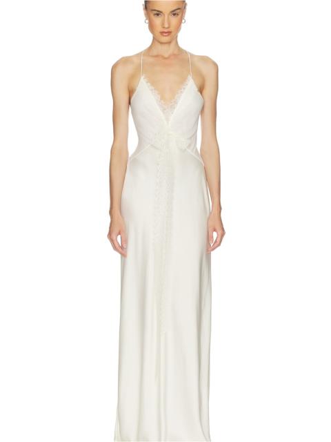 Mix Media Slip Dress