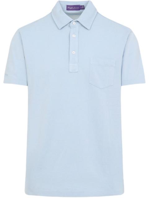 piqué-weave polo shirt