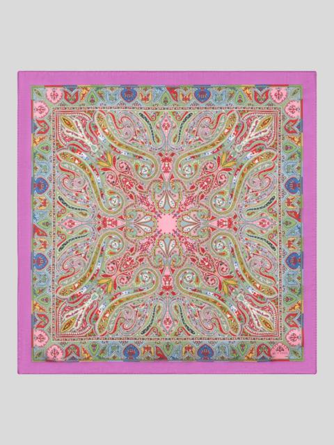 SILK JACQUARD POCKET SQUARE
