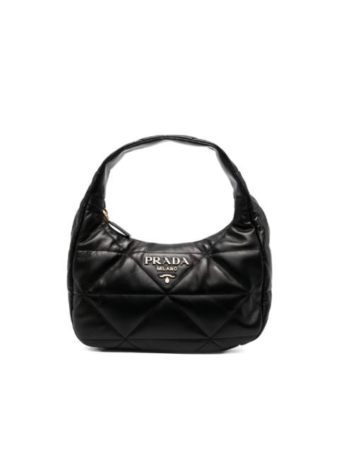 Spectrum quilted leather tote bag