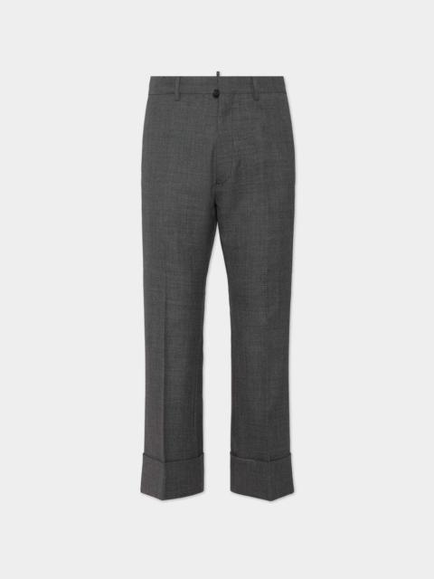 CROPPED FLARE VIRGIN WOOL PANT