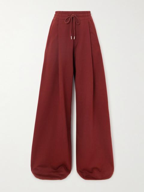 Hadium Pleated Cotton-jersey Pants