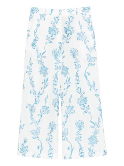 floral trousers