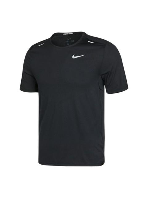 Nike Dri-FIT Rise 365 Ventilate Soft Running T-Shirt Men's Black CZ9185-013