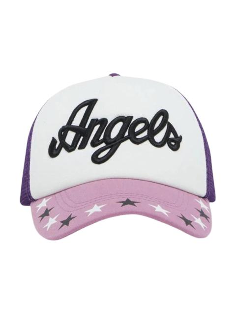 Palm Angels Star Trucker Cap Lilac/Black