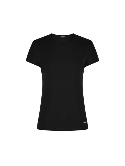 VISCOSE KNIT T-SHIRT