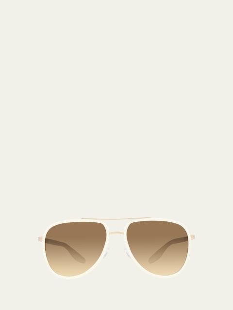 Cani Titanium Aviator Sunglasses