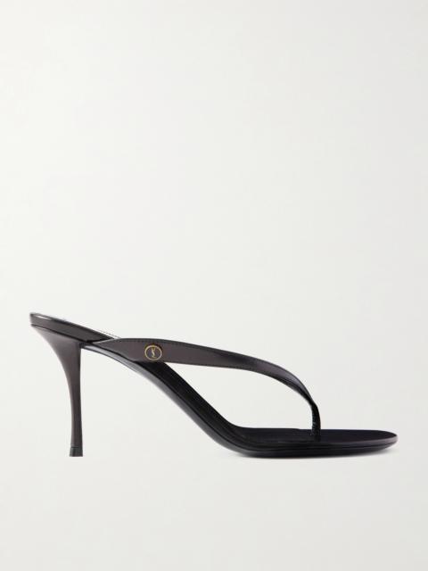 Sue Embellished Leather Sandals