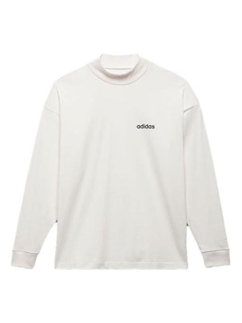 adidas Basketball Long Sleeve Tee 'White' IA3424