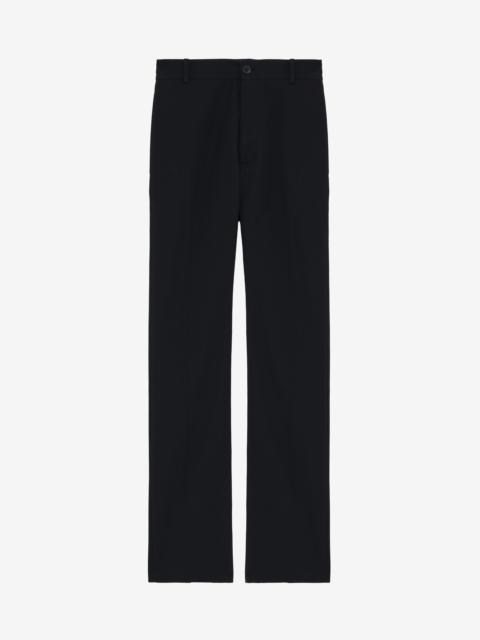 Straight Leg Tailored Trousers