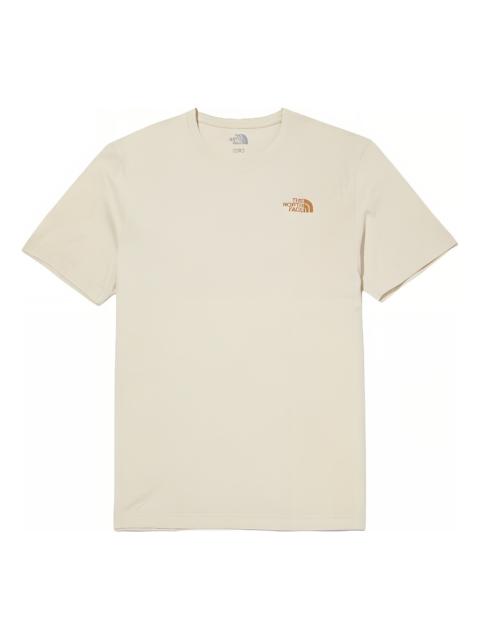 THE NORTH FACE Basic Cotton T-shirt 'Beige' NT7UN00C