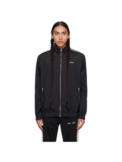 Black Embroidered Track Jacket