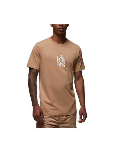 Air Jordan Brand Graphic T-Shirt Asia Sizing 'Khaki' FD7026-200