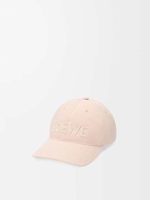 LOEWE cap in canvas