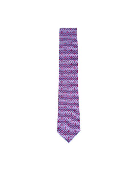 heart-print tie