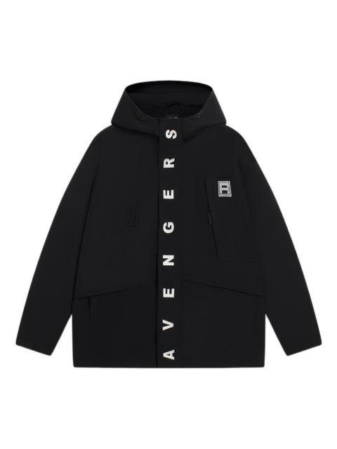 Li-Ning x MARVEL Graphic Windbreaker 'Black White' AFDSC93-2