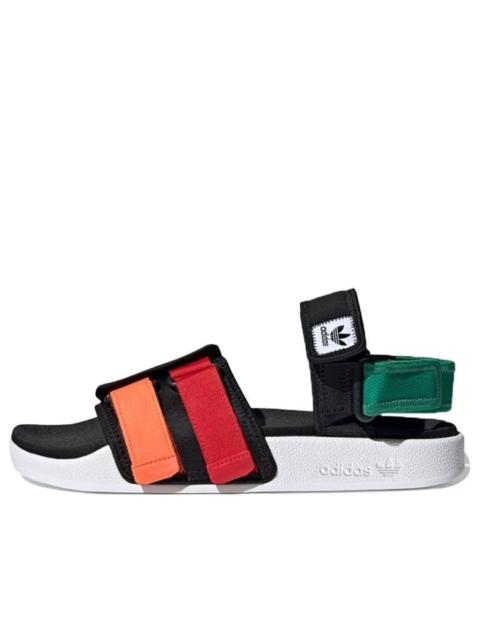 adidas Adilette Sandal 4.0 'Black Scarlet True Orange' GZ8827
