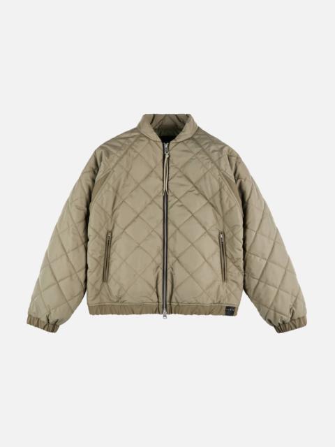 Quilted Bomber Jacket