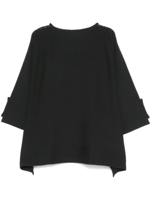 Square Rib AP sweater