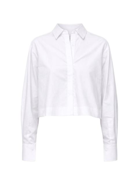 Kacey lace cotton shirt