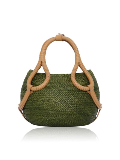 Cannon Ball Mini Palm Tote Bag green