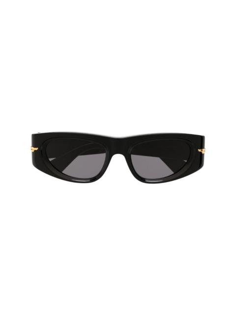 oval frame sunglasses