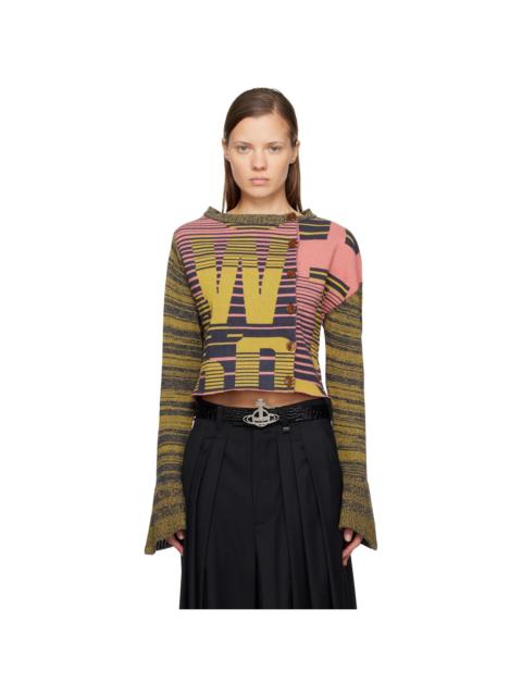 Yellow & Pink Bruno Cardigan