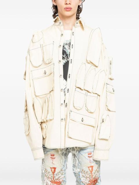 pocket-detail jacket