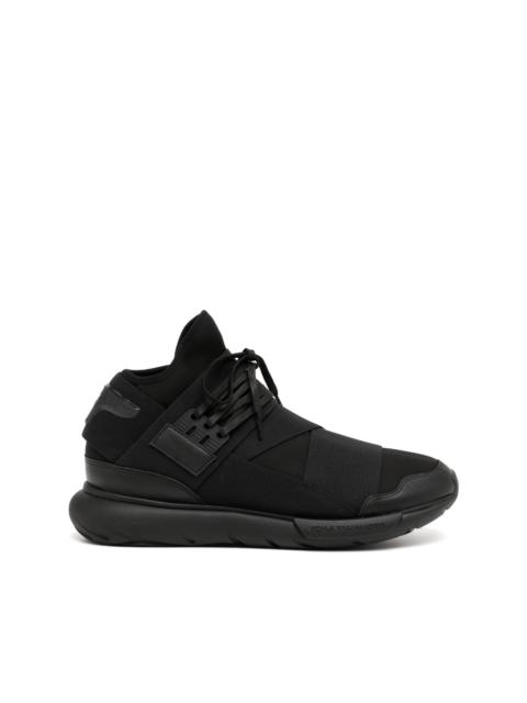 Qasa High 'Triple Black' sneakers