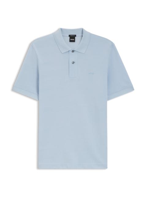 PALLAS POLO SHIRT IN COTTON PIQUÉ WITH EMBROIDERED LOGO