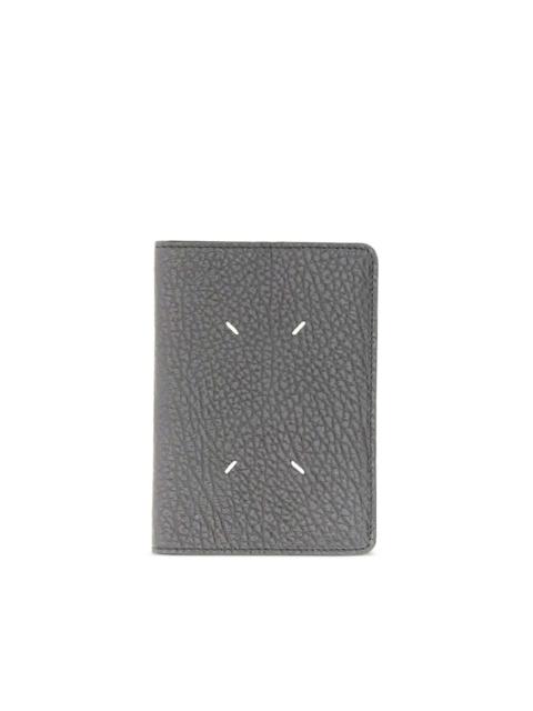embossed-leather cardholder