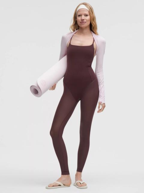 Nulu Mesh-Leg Bodysuit 28"