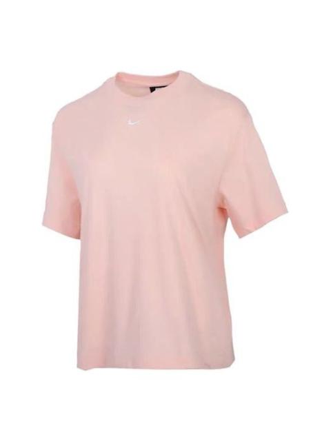 (WMNS) Nike Sportswear Essentials Embroidery Logo 'Pink' CT2588-664