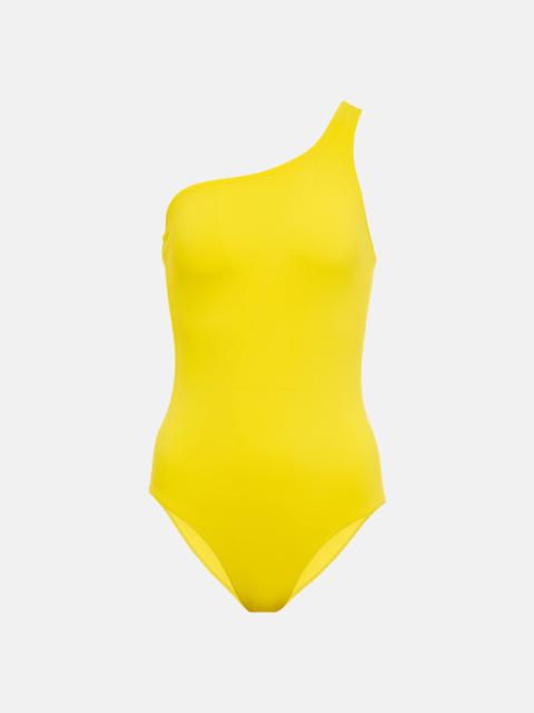 Sage one-shoulder swimsuit