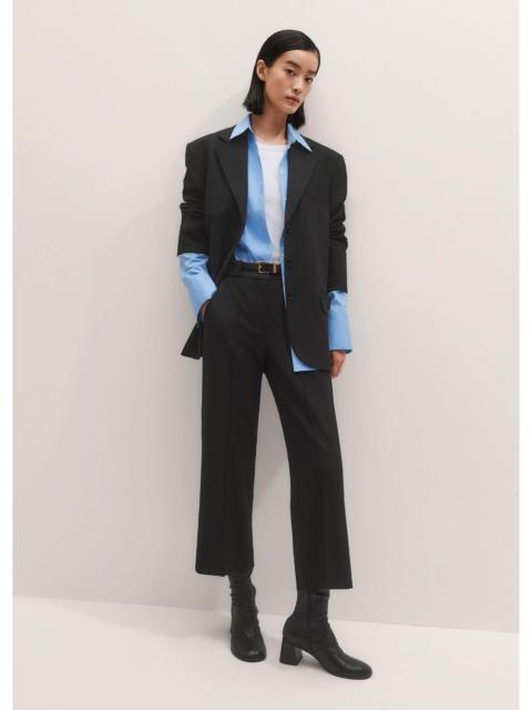 Intelligent Oversized Blazer + Straight Crop Pant Suit